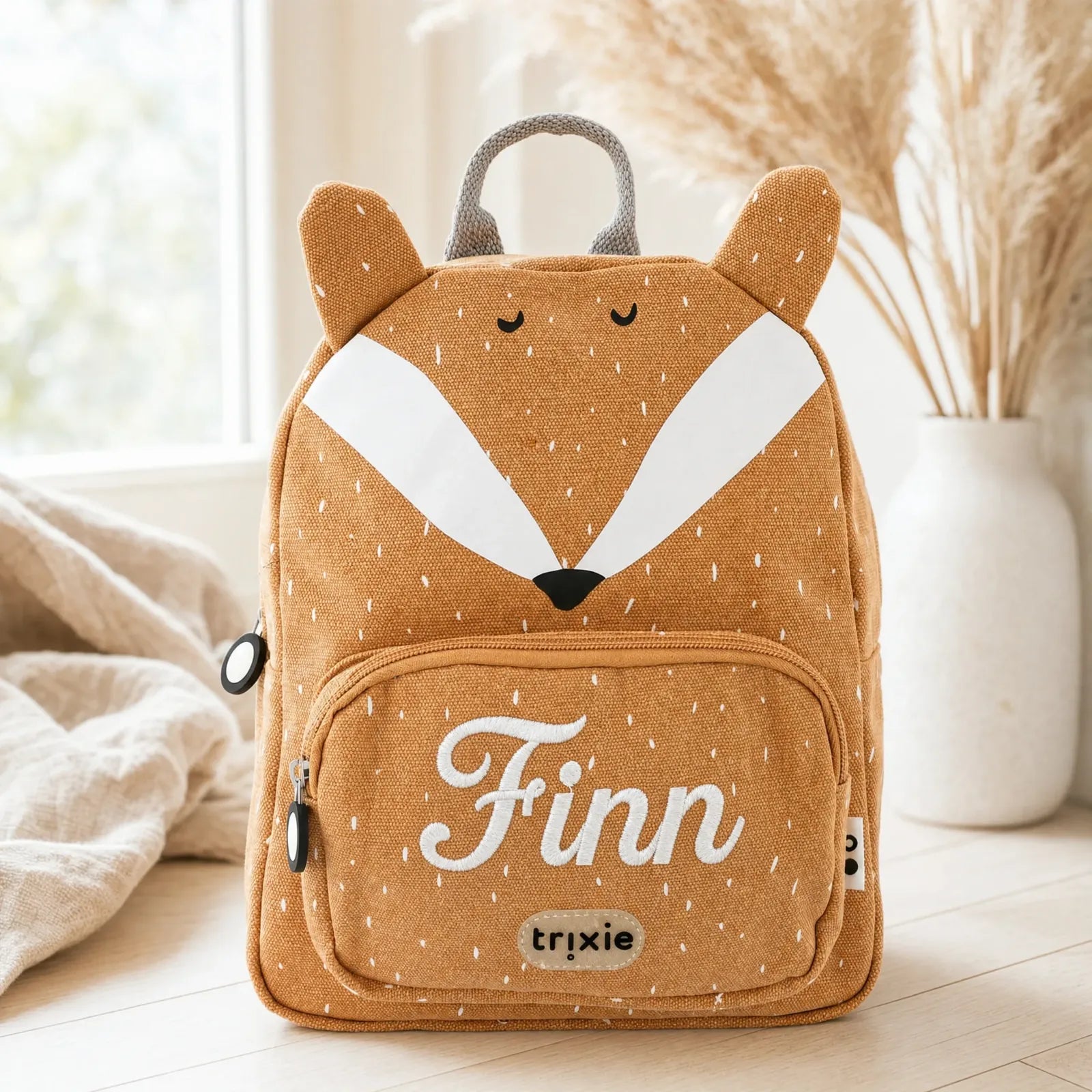 Trixie Kindergartenrucksack Fuchs, Groß 7,5 L, ab 3 Jahren
