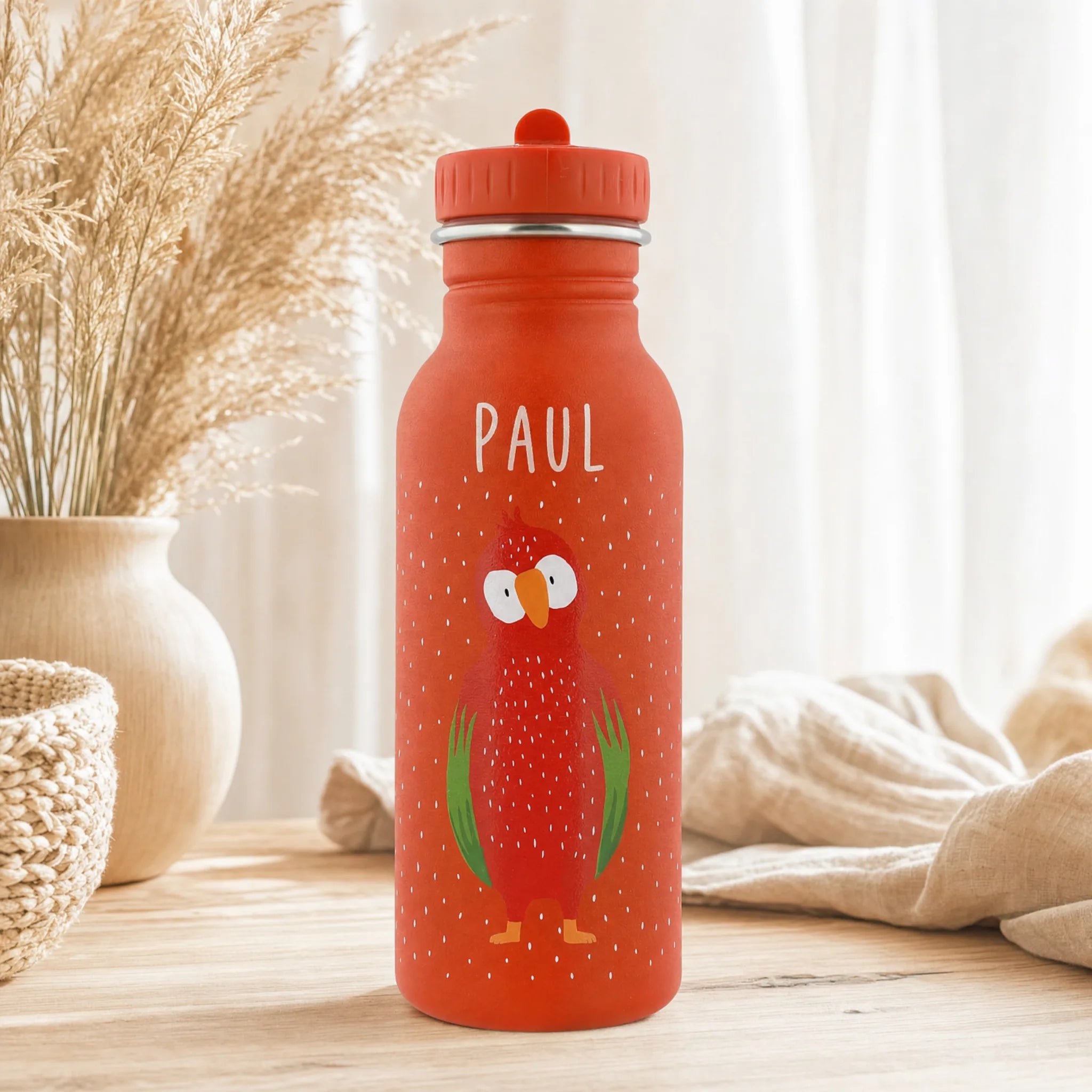 Trixie Trinkflasche Kinder Papagei, auslaufsicher in 350 und 500 ml