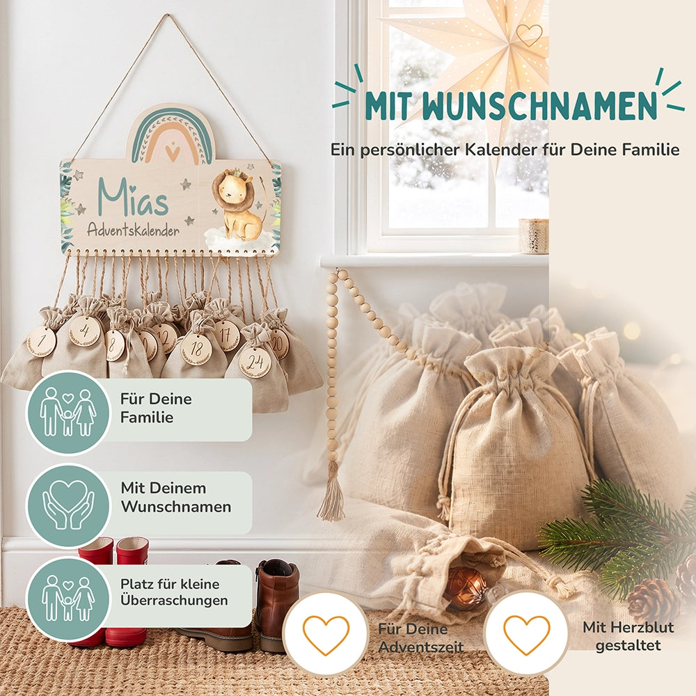 Adventskalender Kinder -  Löwe