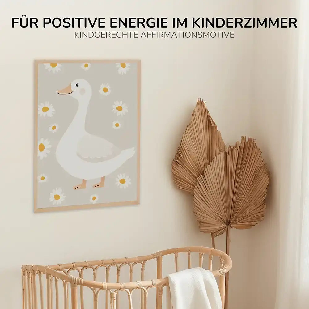 Poster 3er-Set - Ente, Zitronen & "Hello Sunshine" für's Kinderzimmer