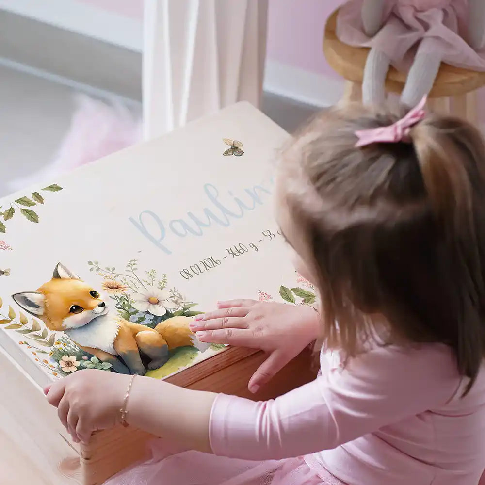 Erinnerungsbox Baby - Baby Fuchs
