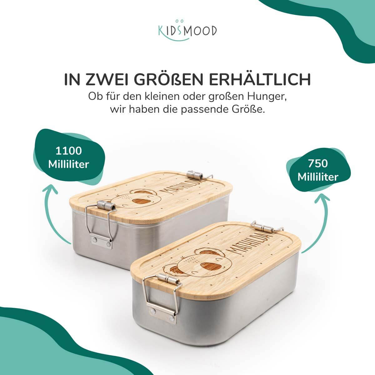 detailed view of koala face design on lunchbox