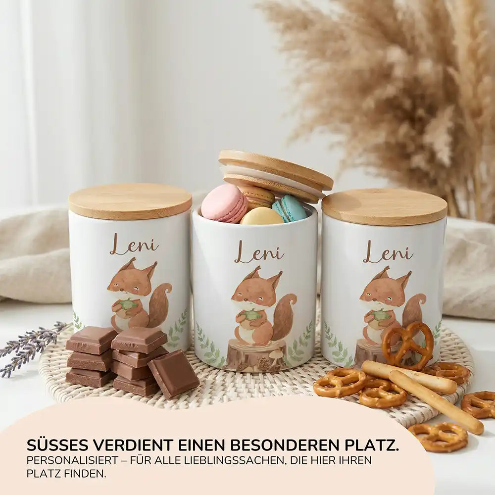 Personalisierte Keksdose Eichhörnchen - Ansicht 15