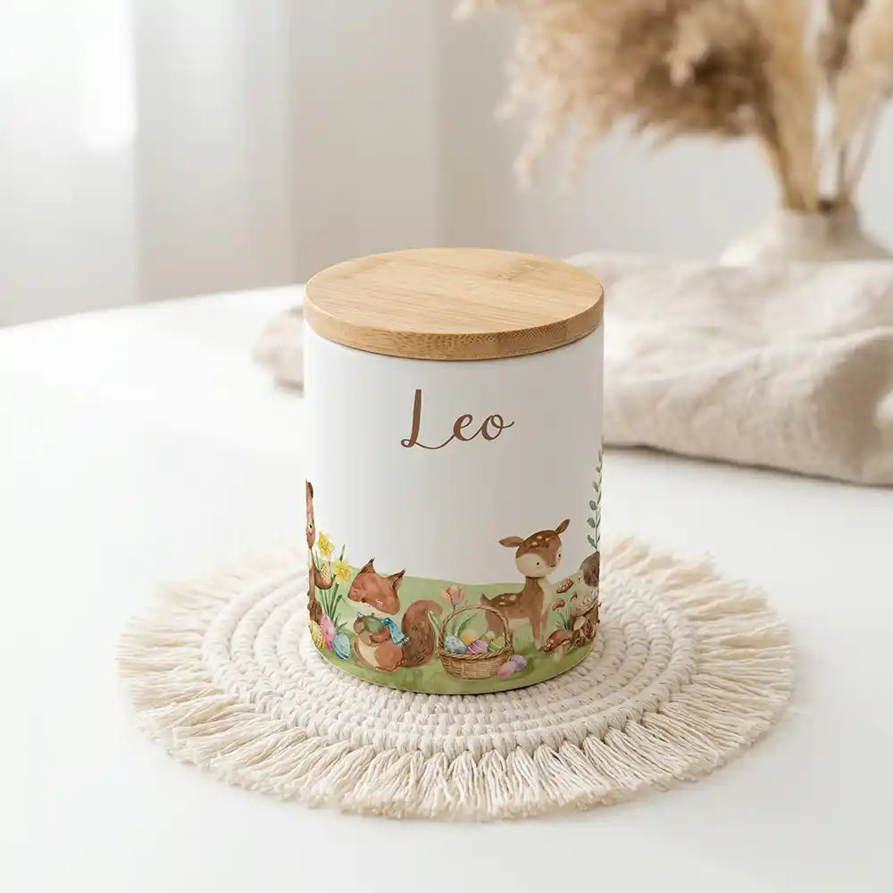 Personalisierte Keksdose Ostern Frühlingswiese - Produktgruppe & Variationen